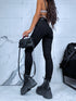 Черные джинсы EXTRA HIGH WAIST AP398-16